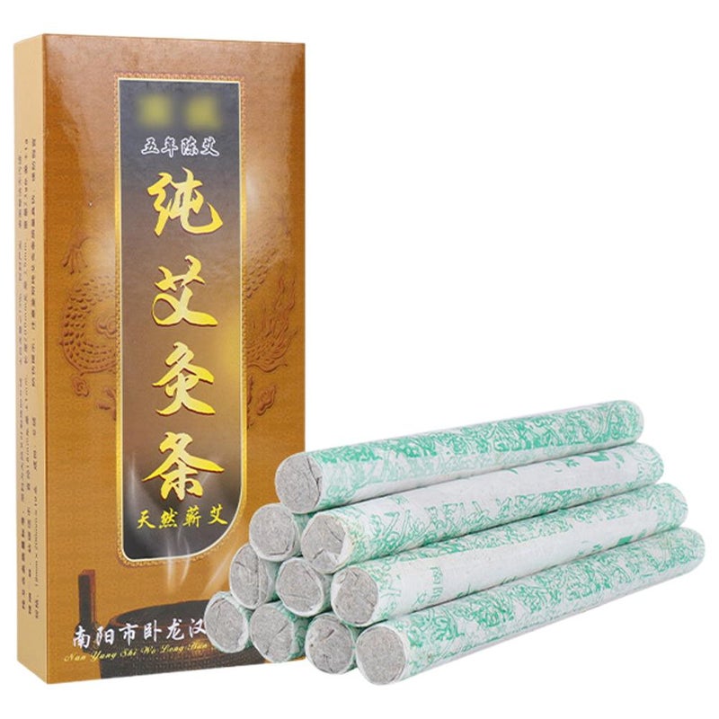 Incense moxa sticks, Nanyang traditional Chinese medicine moxa sticks, boxed moxa sticks, residue sticks, fumigation, mosquito repellent, purification moxa sticks, moxibustion sticks, moxibustion boxes